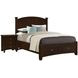 Bonanza Merlot Storage Poster Bedroom Set