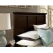Bonanza Merlot Queen Mansion Storage Panel Bed