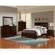Bonanza Merlot Mansion Panel Bedroom Set