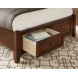 Bonanza Cherry Full Mansion Storage Panel Bed