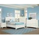 Bonanza White King Storage Poster Bed