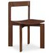 Daifuku Walnut Stained Ash Rectangular Dining Room Set