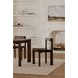 Daifuku Brown Dining Chair Set of 2