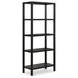 Nolan Black Bookcase