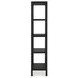 Nolan Black Bookcase