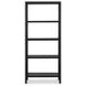 Nolan Black Bookcase