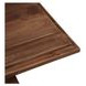 May Walnut 35" Square Cafe Table
