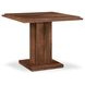 May Walnut 35" Square Cafe Table