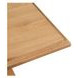 May Natural 35" Square Cafe Table
