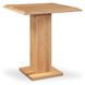May Natural Oak 35" Square Bar Table