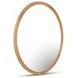 Alcott Oak Oval Wall Mirror