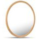 Alcott Oak Round Large Wall Mirror