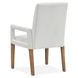 Fernholt White Upholstered Arm Chair Set of 2