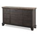 Bear Creek Brown 9 Drawers Dresser
