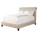 Cameron Downy Natural Queen Upholstered Panel Bed