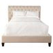 Cameron Downy Natural Queen Upholstered Panel Bed