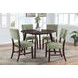 Tioga Green Upholstered Dining Chair Set of 2