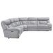 Park City Gray 5 Piece Power Reclining Sectional