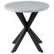 Keyla Gray Round End Table