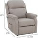 Lena Capriccio Dove Performance Fabric Power Lift Recliner with USB Charging and 2 Zone Heat