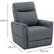 Montclair Jumbo Slate Performance Fabric Power Lift Recliner with Power Lumbar and 3 Zone Heat