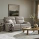 Ashbee Arula Dove 66" Zero Gravity Power Reclining Loveseat with Power Headrest and USB Charging