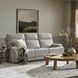 Ashbee Arula Dove Zero Gravity Power Reclining Living Room Set with Power Headrest