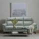 Kester Lorenzo Mint Leather 86" Power Reclining Sofa with Power Headrest and USB Charging