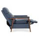 Ashland Santa Fe Ocean Leather Push Thru The Arms Recliner