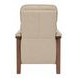 Ashland Cashmere Stone Leather Push Thru The Arms Recliner