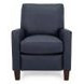 Fremont Santa Fe Ocean Leather Push Thru The Arms Recliner