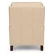 Fremont Cashmere Stone Leather Push Thru The Arms Recliner