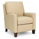 Fremont Cashmere Stone Leather Push Thru The Arms Recliner
