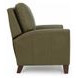 Fremont Oasis Olive Leather Push Thru The Arms Recliner