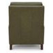 Fremont Oasis Olive Leather Push Thru The Arms Recliner
