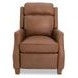 Nixon Dobbs Saddle Leather Push Thru The Arms Recliner