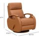 Pratt Carleigh Sand Leather Swivel Glider Recliner