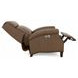Barrett Cashmere Taupe Leather Lounge Power Recliner with USB Charging and Nailhead Trim