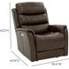 Mooresville Sorrento Coffee Leather Zero Gravity Triple Power Recliner with Power Lumbar and USB Charging