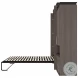 Orion Bark Gray And Graphite 124" Queen Murphy Bed And Multifunctional Storage With Drawers