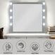 Sliverfluff Silver and Champagne Rectangular Dresser Mirror with LED