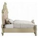 Vatican Light Gold and Champagne Silver Upholstered Panel Bedroom Set