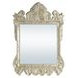 Vatican Champagne Silver Rectangular Wall Mirror