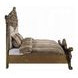 Constantine Light Gold and Brown Upholstered Panel Bedroom Set