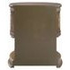 Constantine Brown and Gold 2 Drawer Nightstand