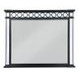 Varian II Black and Silver Rectangular Dresser Mirror