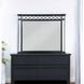 Varian II Black and Silver Rectangular Dresser Mirror