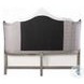 Ariadne Velvet and Antique Platinum Eastern King Upholstered Bed