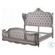 Ariadne Velvet and Antique Platinum Upholstered Bedroom Set