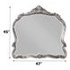 Ariadne Antique Platinum Arched Dresser Mirror
